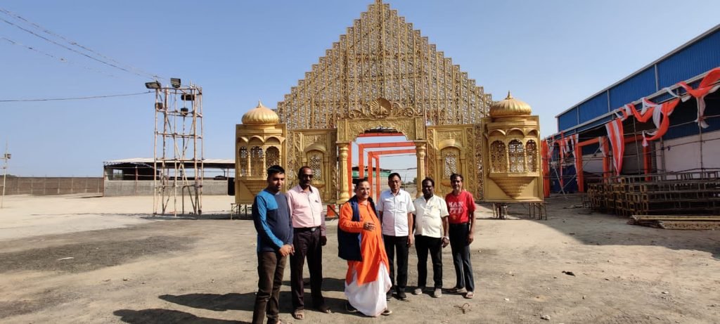 बाराद्वार में आयोजित 1008 श्रीमद् भागवत कथा के वृहद आयोजन की तैयारीयां चल रही जोर शोर से 4 IMG 20221217 WA0003 kshititech