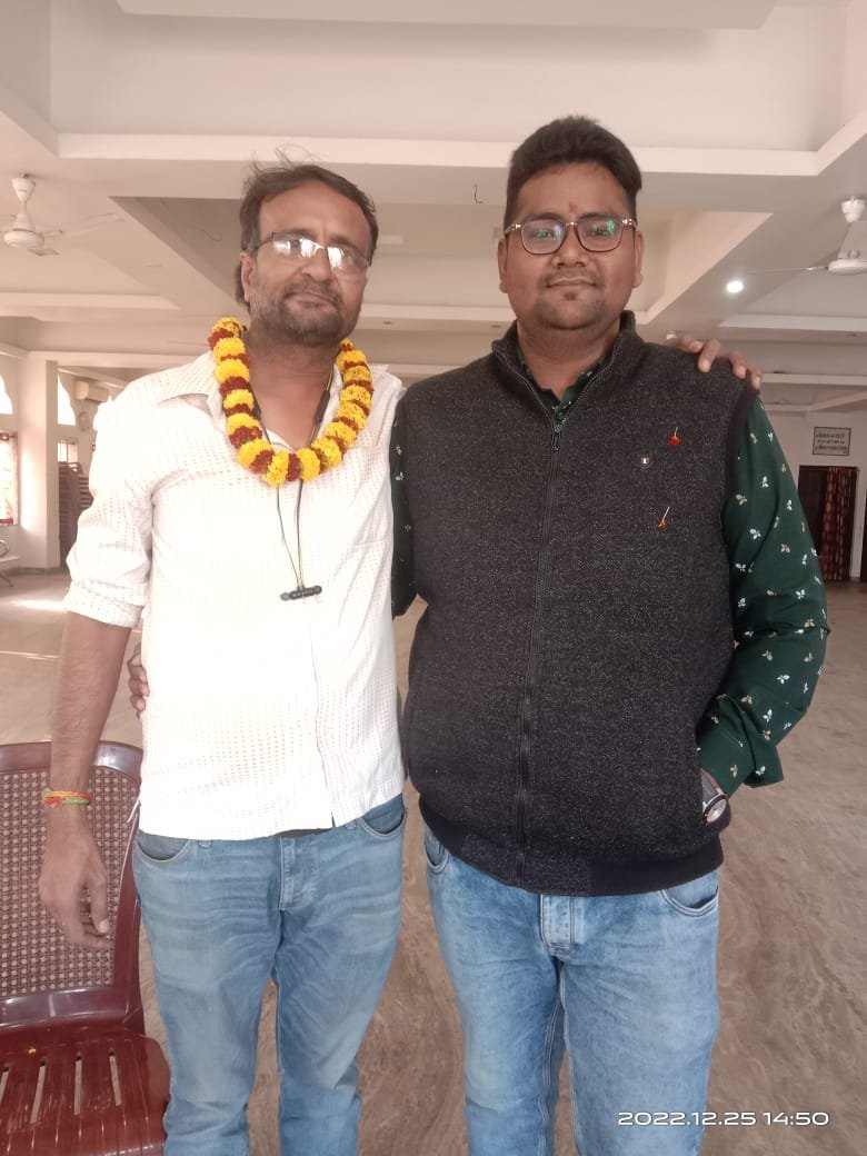 एकता पत्रकार संघ के निर्विरोध जिलाध्यक्ष निर्वाचित हुए सुमित शर्मा 11 IMG 20221225 WA0003 kshititech