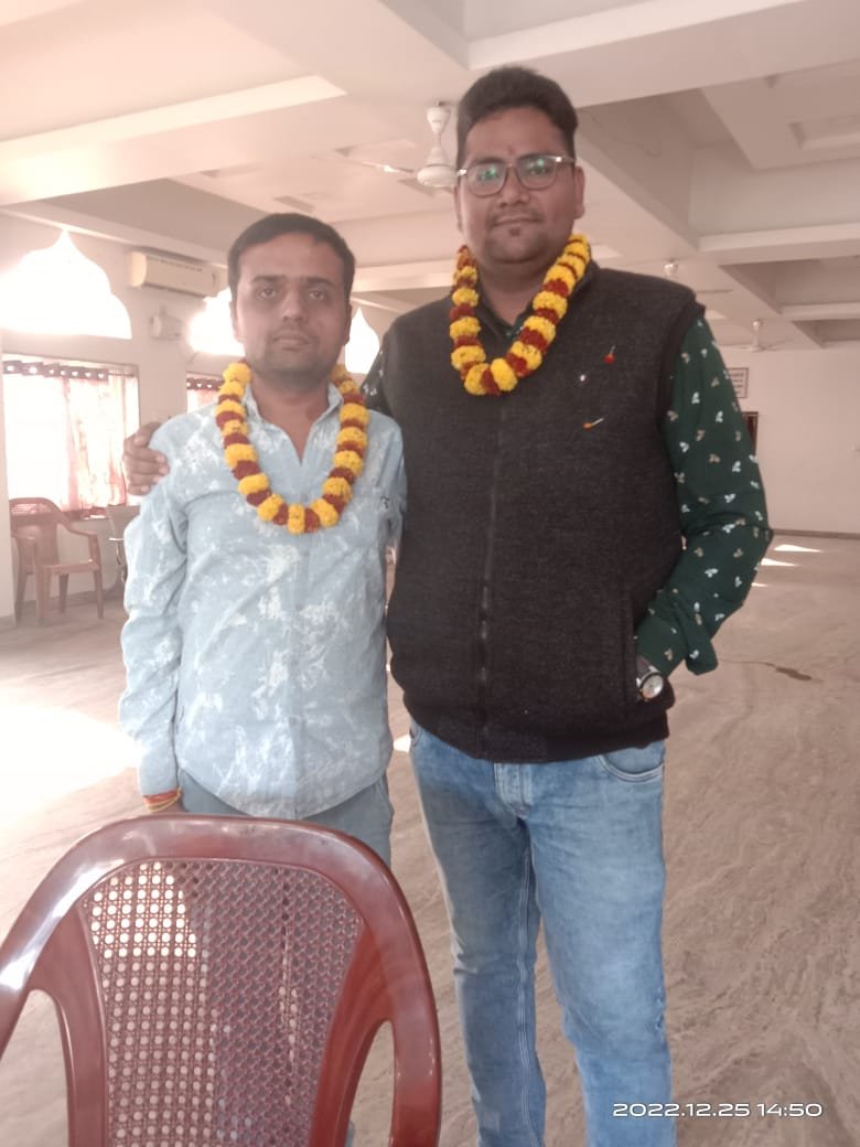 एकता पत्रकार संघ के निर्विरोध जिलाध्यक्ष निर्वाचित हुए सुमित शर्मा 7 IMG 20221225 WA0005 kshititech