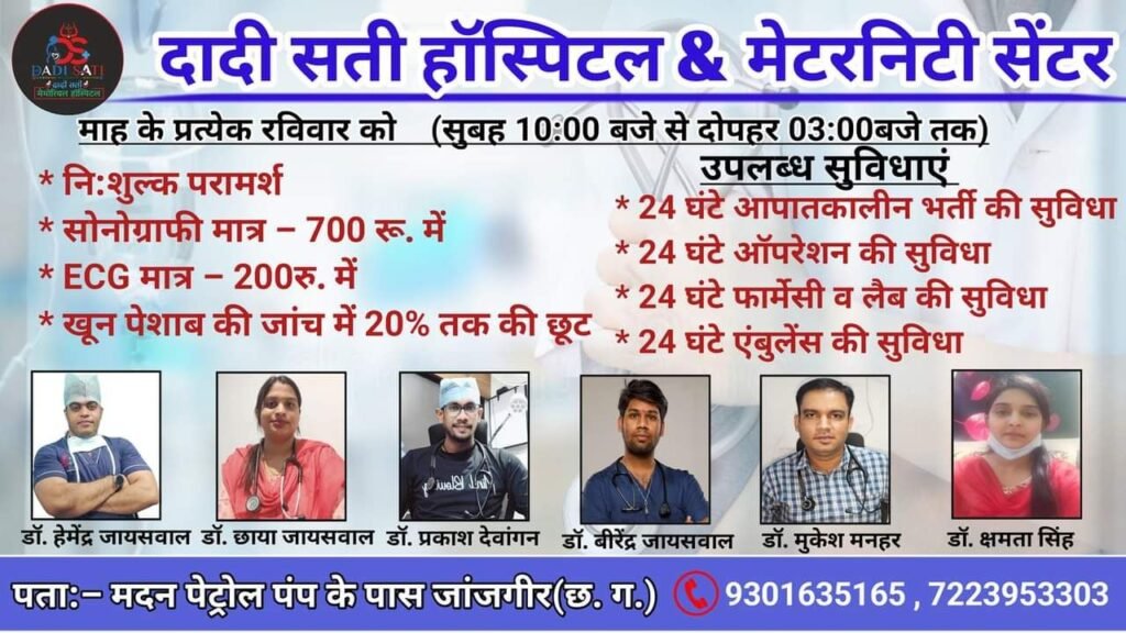 सक्ती के बिहान नर्सिंग होम में महिला की सफल सर्जरी, बड़े ट्यूमर को निकालकर 6 साल से परेशान महिला को पहुंचाई राहत 8 fb img 17031776604986385598525700384782 kshititech