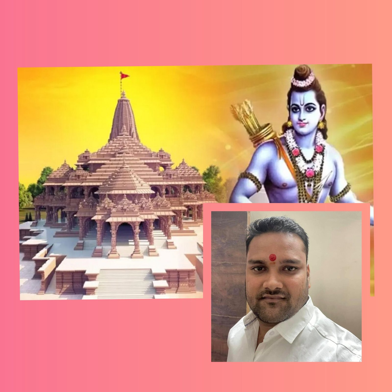 भारत के भाग्य का नया सूर्योदय है राम मंदिर का निर्माण - अंकित अग्रवाल, राम मंदिर का फ़ैसला भारतवासियो, राम भक्तों के आत्मसम्मान की जीत का फ़ैसला 1 InCollage 20240120 081001301 scaled kshititech