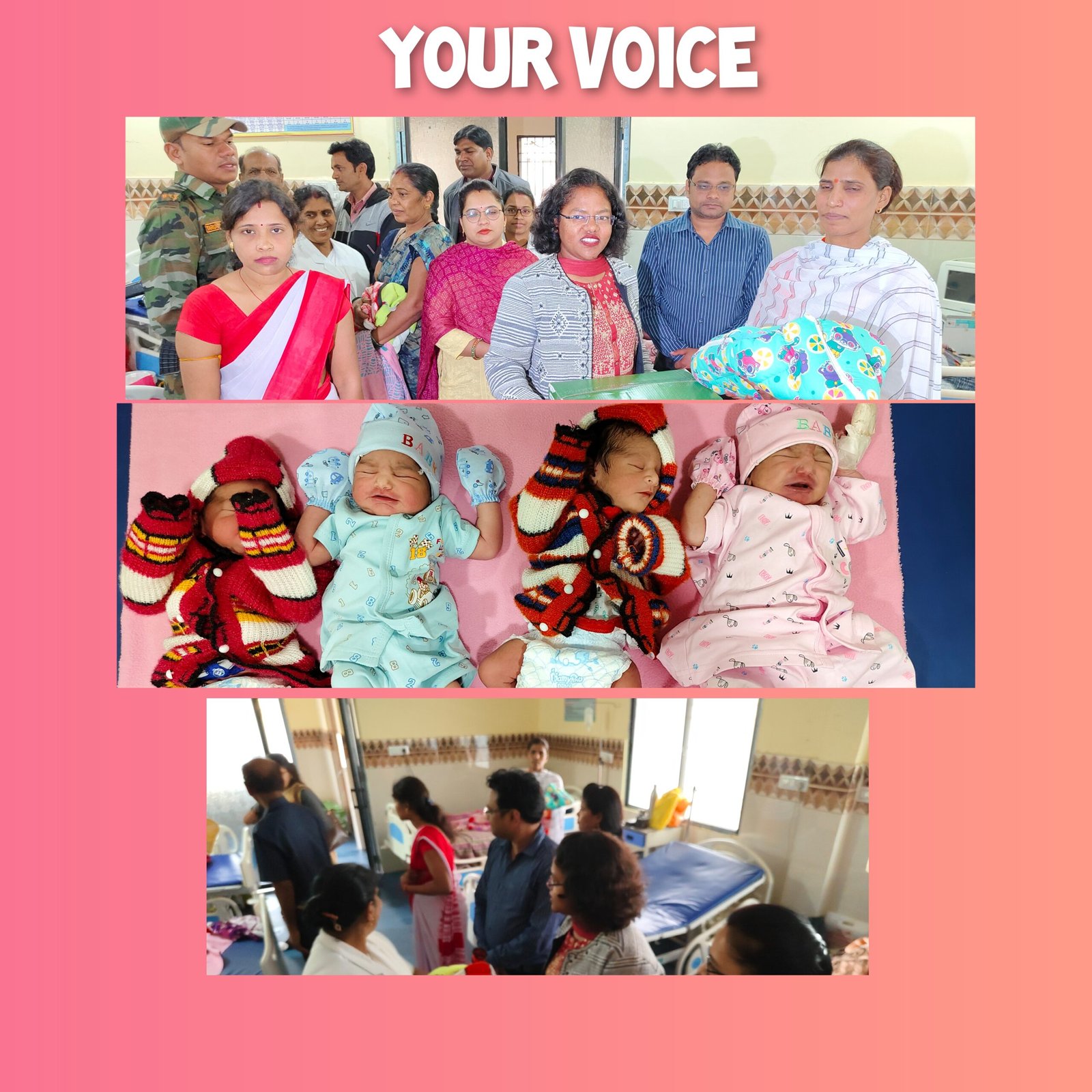 एक ही परिवार में देवरानी जेठानी को हुए जुड़वा बच्चे, परिवारजनों ने कहा - यह संयोग और सौभाग्य दोनों 1 InCollage 20240122 181642685 scaled kshititech