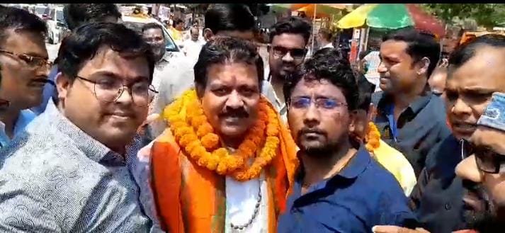 अभिषेक शर्मा के नेतृत्व में भाजयुमो ने उपमुख्यमंत्री का किया भव्य स्वागत 1 IMG 20240401 WA0069 kshititech