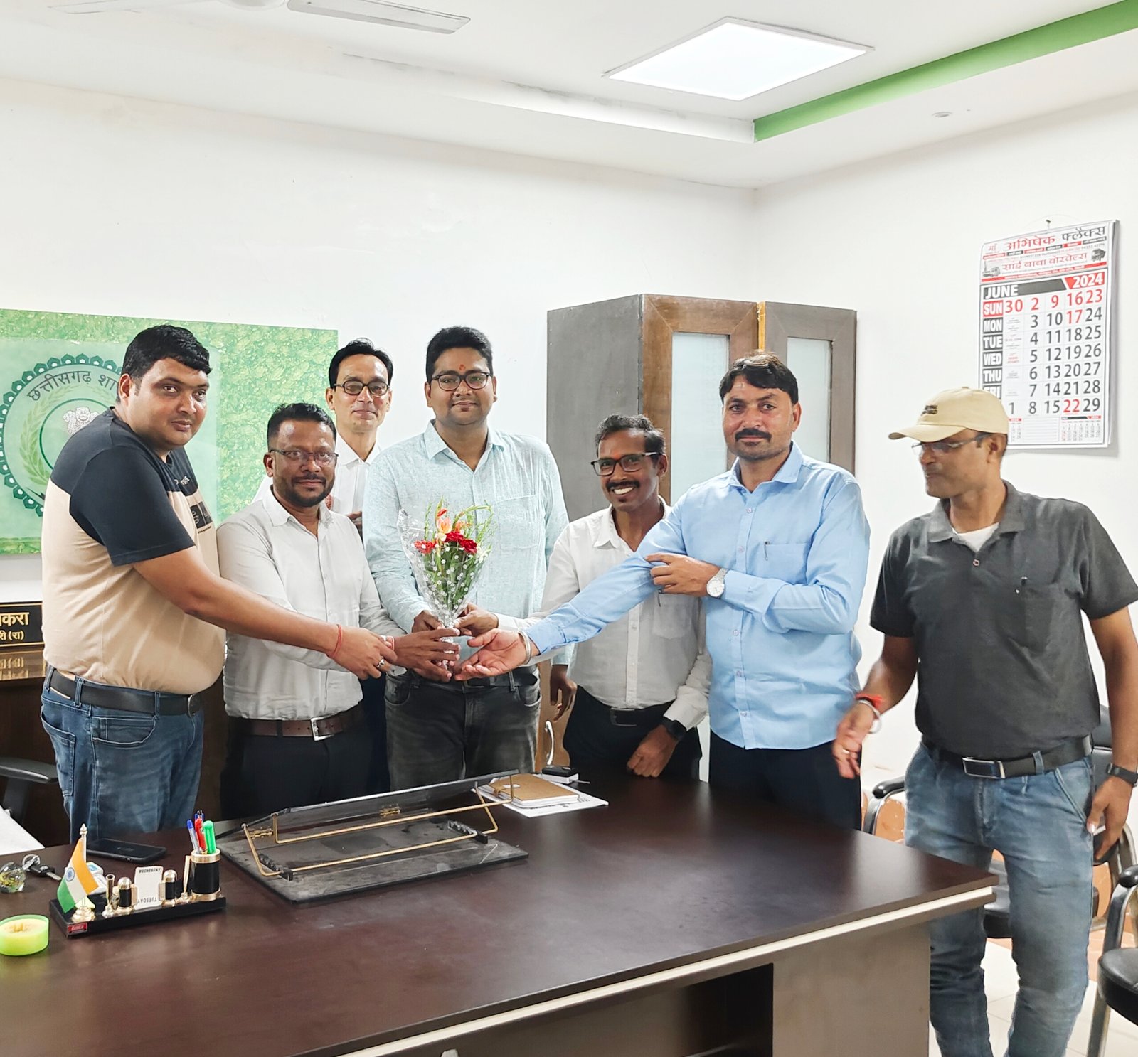 अरूण कुमार सोम सक्ती के नए एसडीएम, एकता पत्रकार संघ से कहा - अवैध प्लाटिंग पर कार्रवाई और पार्किंग व्यवस्था सुधारने करेंगे पहल 1 IMG 20240624 114614 kshititech