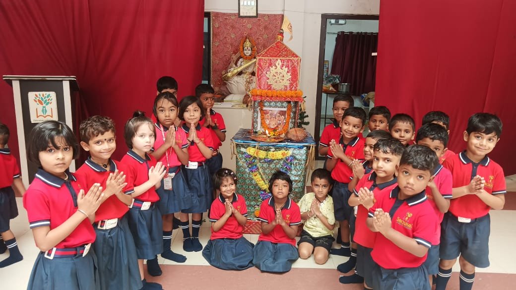 संस्कार पब्लिक स्कूल सक्ति में निकाली गई स्वामी जगन्नाथ महाराज की रथयात्रा। 1 IMG 20240706 WA0192 kshititech