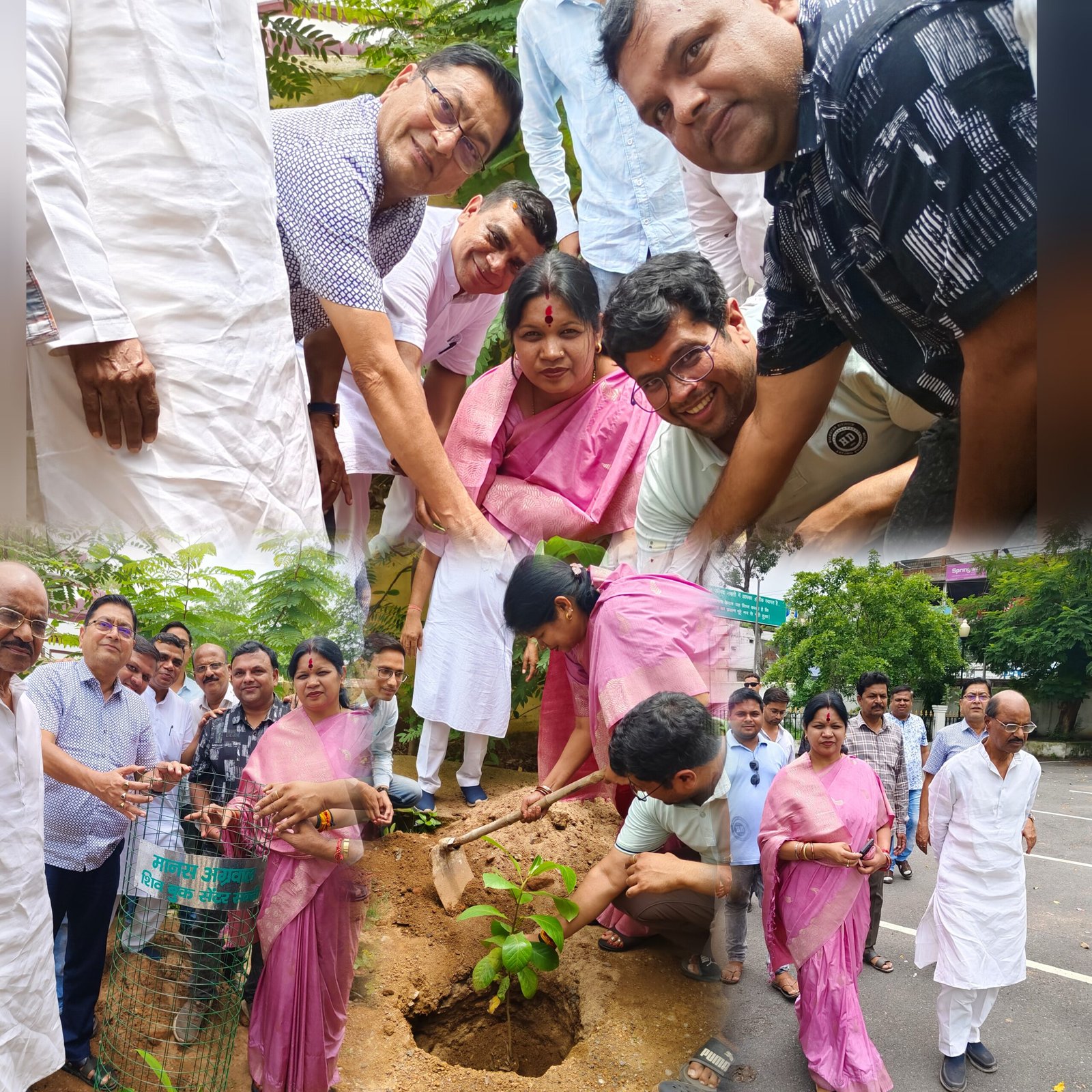 मारवाड़ी युवा मंच सक्ती ने प्रकृति की रक्षा का लिया संकल्प, सांसद कमलेश ने कहा - पौधे हमारे जीवन का महत्वपूर्ण अंग, सभी मिलकर पर्यावरण संरक्षण की दिशा में करेंगे कार्य, पौधरोपण अभियान का हुआ शुभारंभ 1 InCollage 20240708 144823753 scaled kshititech