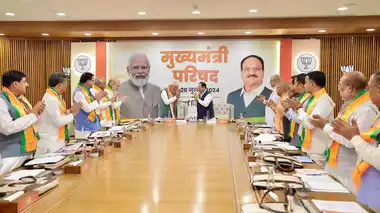 पीएम मोदी ने की बीजेपी शासित राज्यों के मुख्यमंत्रियों के साथ बैठक, जाने क्या था एजेंडा 1 bjp cm meeting 112073480 kshititech
