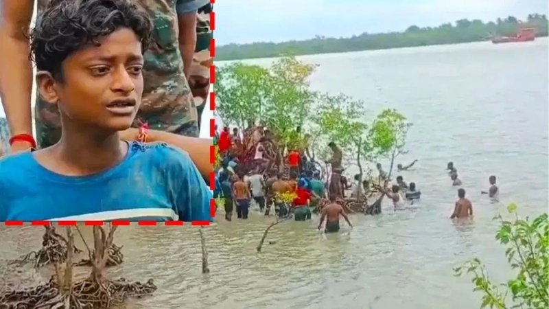 पिता को बचाने के लिए मगरमच्छ से भिड़ गया 12 साल का बेटा, आखिर में जो हुआ रुला देगा आपको 1 crocodile attack on fisherman kshititech