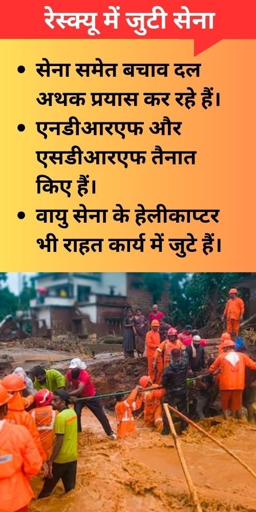 LIVE वायनाड भूस्खलन अपडेट: अब तक 143 की मौत, 3000 को बचाया… आज केरल में भारी बारिश का अलर्ट, स्कूल-कॉलेज बंद 3 waynadrescure7258700239055886270 kshititech