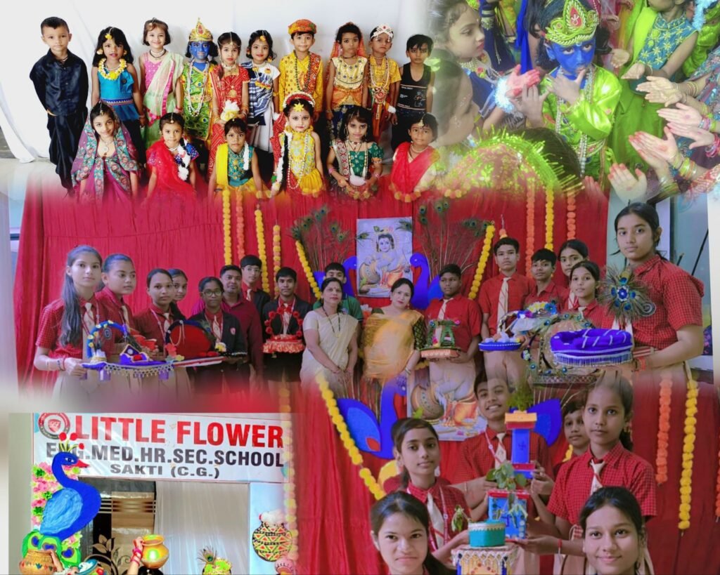 सक्ती के लिटिल फ्लावर स्कूल में रही श्री कृष्ण जन्मोत्सव की धूम, हर्षोल्लास से मना जन्माष्टमी पर्व, बच्चों में दिखा उत्साह, मनोरम झांकियों ने मोहा मन 3 incollage 20240825 0918316434482551409935460520 kshititech