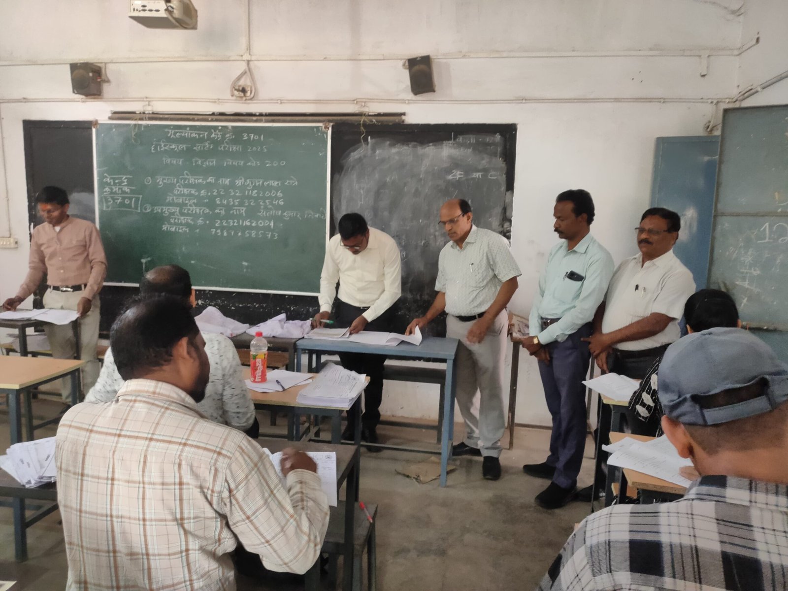 बोर्ड परीक्षा उत्तर पुस्तिका मूल्यांकन कार्य प्रारंभ 1 IMG 20250328 WA0226 scaled kshititech
