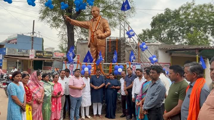 भाजपा नगर मंडल ने अंबेडकर जयंती पर बाबा साहब को किया नमन 1 IMG 20250414 WA0451 kshititech