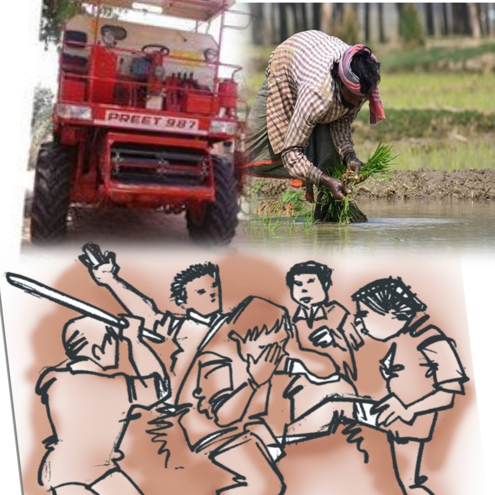 सक्ती क्राइमः हार्वेस्टर मशीन निकालने साइड मांगा तो नहीं दिया, तीन लोगों ने किसान को पीटा, बहन के साथ भी मारपीट का आरोप 1 InCollage 20250514 115816843 scaled kshititech