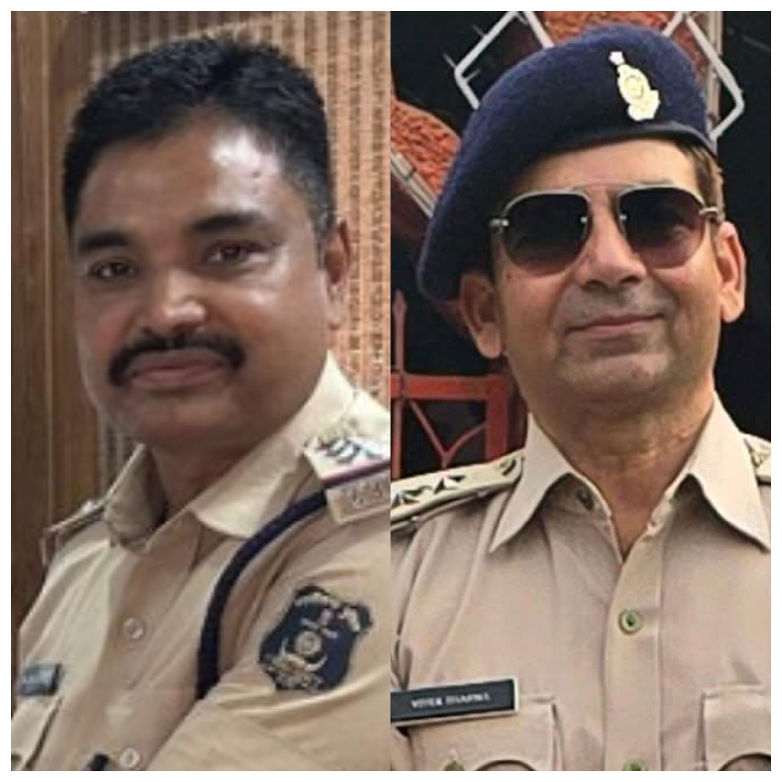 निरीक्षक विवेक शर्मा और बृजेश तिवारी हुए पदोन्नत, बनें डीएसपी 1 InCollage 20250606 175906791 scaled kshititech
