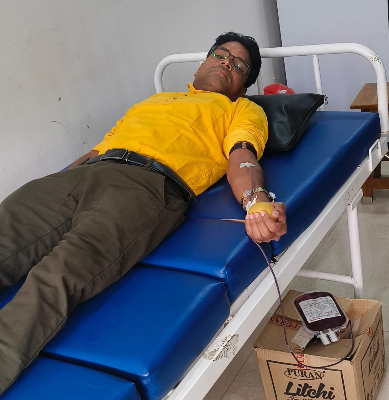 जब-तक जीवन रहा, करता रहूंगा रक्तदान - व्याख्याता तरुण कुमार कुर्रे 1 IMG 20250714 WA0051 kshititech