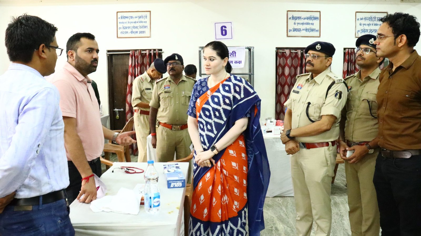 पुलिस कर्मियों एवं उनके परिजनों का स्वास्थ्य परीक्षण शिविर आयोजित 1 IMG 20250718 WA0068 scaled kshititech
