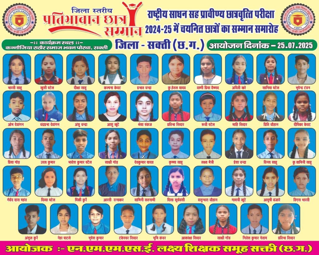 छात्रवृत्ति परीक्षा में सफलता के सितारे, कलेक्टर ने की छात्रों की हौसला अफजाई 11 img 20250727 wa00335916161261052609712 kshititech