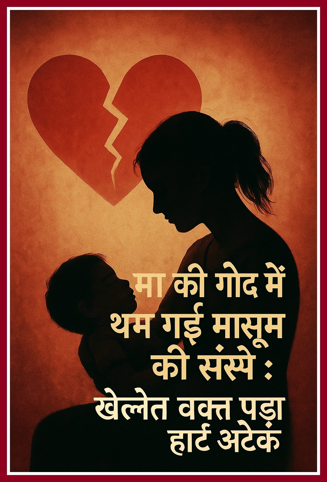 "मां की गोद में थम गई मासूम की सांसें: खेलते वक्त पड़ा हार्ट अटैक" 1 Picsart 25 09 08 12 16 29 685 kshititech